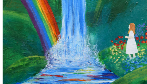 Kylie painting snippet