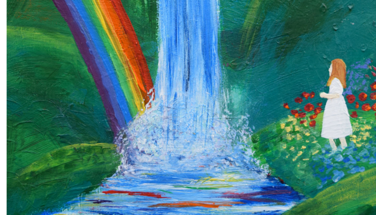 Kylie painting snippet